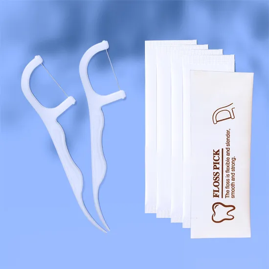 50 Pieces, Single Independent Floss, Dental Floss Stick