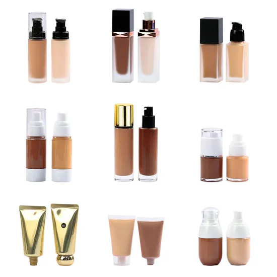 Private Label Natural Full Coverage Beauty Makeup Waterproof Concealer Liquid Foundation