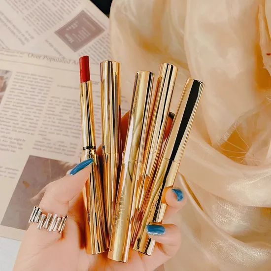 Custom Cruelty Free Colorful Waterproof Moisturizing Smooth Matte Velvet Lipstick