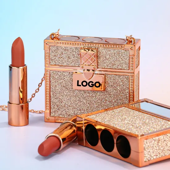 OEM ODM Multi-Used Lip Makeup Cosmetic Manufacturer Lipstick Wholesale Lipstick Bag Set