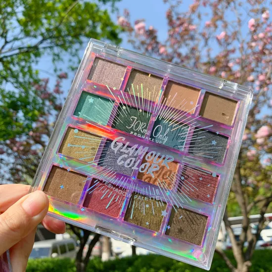 Professional Makeup Pallet Custom High Pigment Eyeshadow Palette
