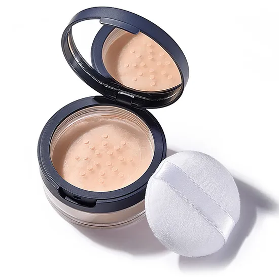 OEM Customized High-Gloss Repair Powder Natural Long-Lasting Oil Control Dry and Wet Makeup Brightening Loose Powder