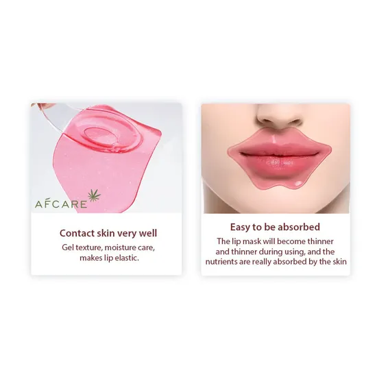 OEM Wholesale Lip Mask Private Label Organic Moisturizing Crystal Mask Hydrating Plumper Collagen Lip Sleeping Mask