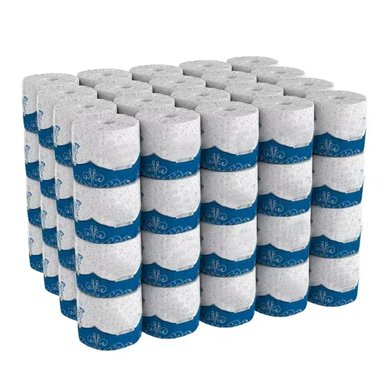 Manufacturer Custom 2/3ply Virgin Wood Pulp Toliet Paper Printed Wholesale Toilet Paper Tissue Hygiene Paper
