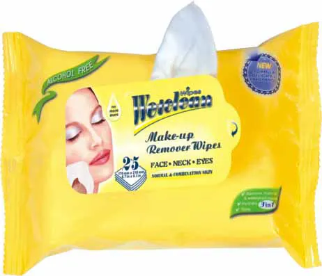 Eco-Friendly Makeup Remover Cleaning Wet Wipe