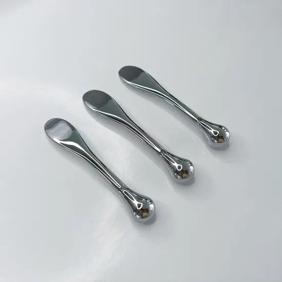 Sliver Eye Cream Stick Mini Eye Massage Product Sliver Metal 10cm Cosmetic Spatula