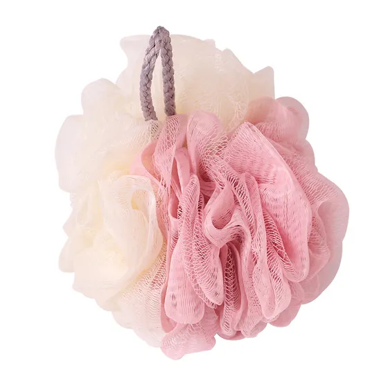 Lufa or Loufas Flowers Bath Sponge Shower 50g Mesh Pouf Bath Scrunchies Loofah Sponge for Body Wash