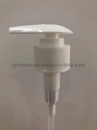 White Plastic Screw Lotion Pump for Hand Sanitizer Bottle 500ml