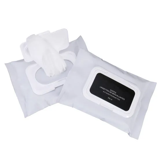 Disposable Spunlace Face Makeup Remover Cleaning Wet Wipe