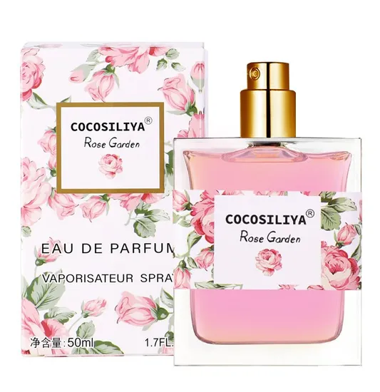 Hot Sales 50ml Original Brand Women′s Perfume Body Spray Parfum Homme Long Lasting Floral Ladies Perfume