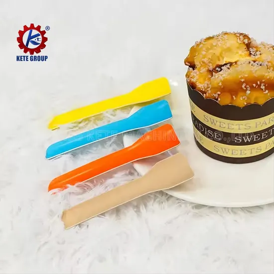 Paper Cutlery Biodegradable Eco-Friendly Disposable Paper Spoon Cutlery Ice Cream Spoon