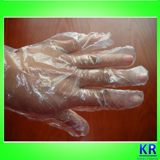 Safety Food Product Disposable Plastic PE Gloves, Household/ PE /Disposable, Factory Price and Wholesales/ Work Gloves