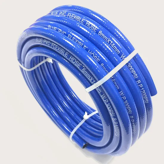 20/30/40 Bar High Pressure Multipurpose Rubber Air Hose PVC Air Hose Pipe 1/4′′ 3/8′′ 1/2′′ 3/4′′ 1′′ for Water Fuel Oil Compressor Pump