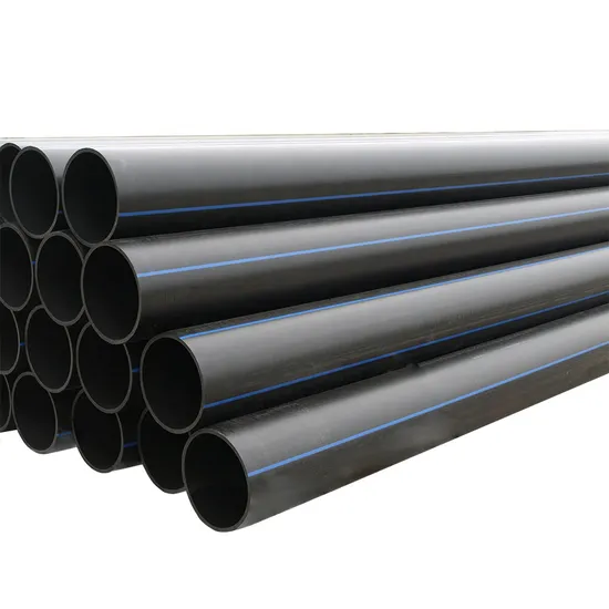 HDPE PE100 High Density Polyethylene Water Pipe of SDR26/SDR21/SDR17/SDR13.6/SDR11 Size De20-1200mm Diameter PE Tube HDPE Fitting Pipe