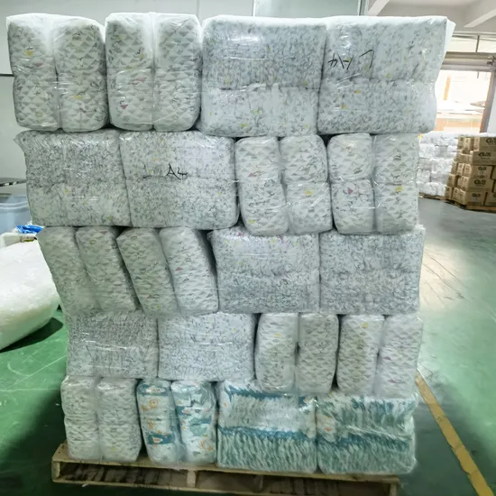 High Quality Grade B Stocklot Baby Products Baby Diapers Soft Wholesale Baby Diapers Custom Disposable Baby Diapers