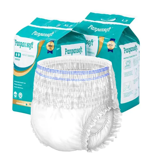 Free Sample Factory Disposable Cotton Custom Diaper Hot Saleadult Pull up