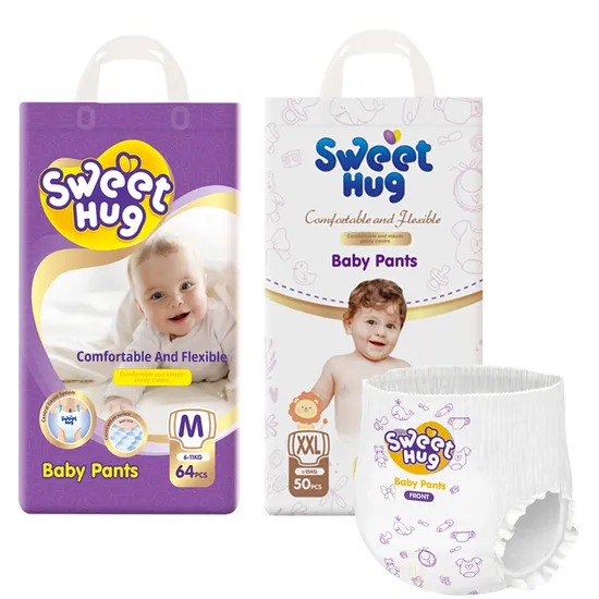 Best Baby Diaper Brand Custom Good Price Organic Baby Dry Diaper Factory Wholesale Cambodia Pant Diaper