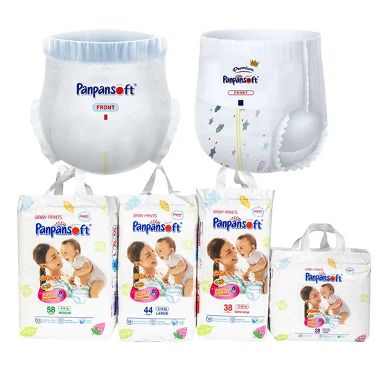 2025 Fashion Europe Thin New Style Hot Selling Baby Diapers Pull up Pants