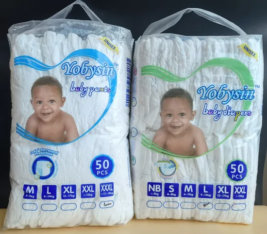 Grade B Stocklot Cheap High Quality Baby Products and Baby Goods Full Size Soft and Sleepy Pull UPS Baby Diaper with Ready to Ship