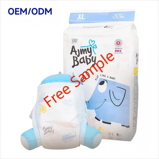 OEM ODM China Factory Cheap Price Fast Absorption Quick Dry Disposable Baby Diaper Nappies for Children