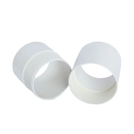 Full Sizes High Efficiency Join Solution UPVC Thread End PVC Borehole Riser Pipes / Drop Pipe for Borewell Water Supply