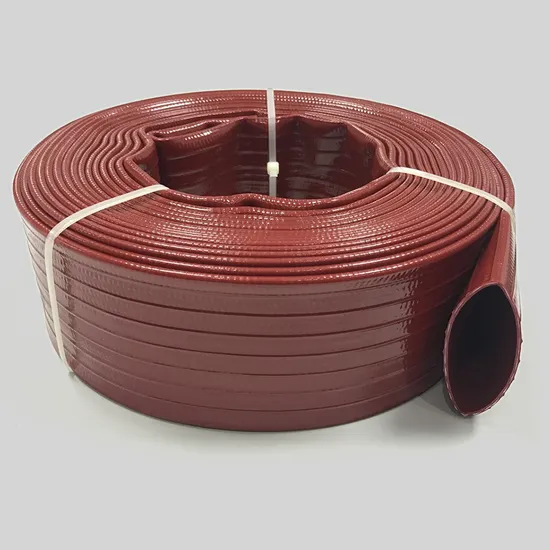 Blue Green Red 1 2 3 4 Inch 2 4 6 8bar PVC Lay Flat Water Transfer Irrigation Hose Pipe for Heavy Duty Discharge Liquids in Agriculture