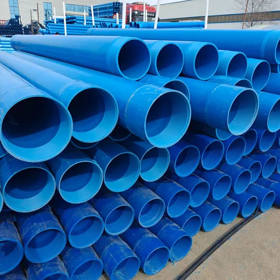 Wholesale 4inch 110mm Upvs Pipe for Water Supply Irrigation
