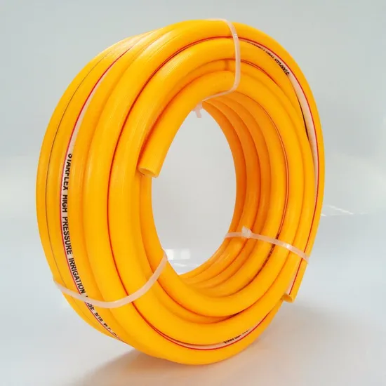 Customized 3 5 Layer Flexible Agricultural PVC High Pressure Water Air Spray Pipe 6 8 8.5 12mm Yellow Blue Color Plastic Tube Hose