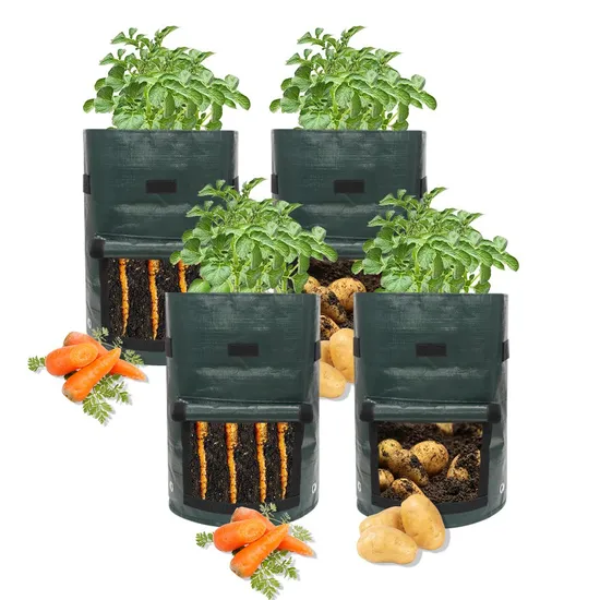 10 Gallon PE Fabric Durable Potato Growing Bag