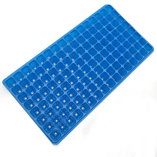21/32/50/72/105/128 Hole Pet PS Plastic Seedling Tray for Greenhouse Vegetables