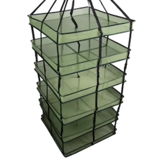 Square Dry Net Diameter 60/80/90cm Hanging Herb Drying Rack