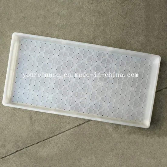High Quality White Color Hard Type Rice Nursery Tray for Sale
