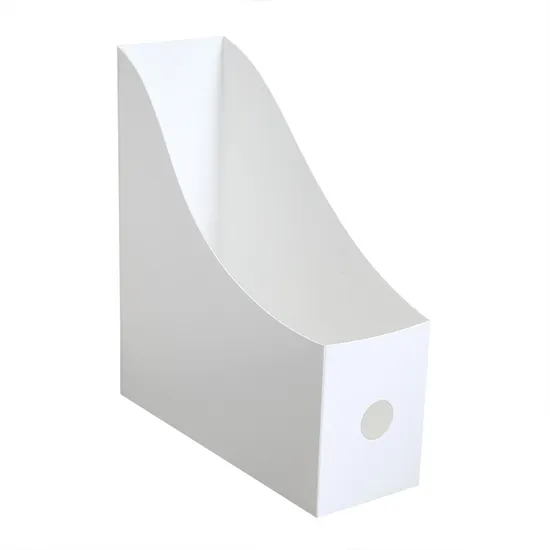 Acrylic Bookshelf Desktop Document Holder Plastic Standing Bookcase