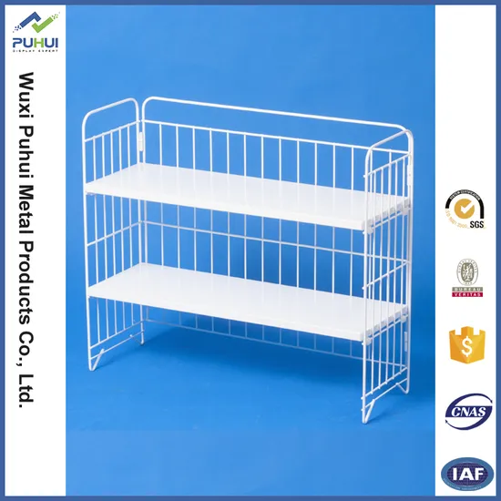 Elegant Wire Frame Holder Makeup Organizer Rack (LJ9006)