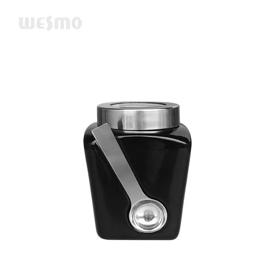 Ceramic Storage Jar with Spoon