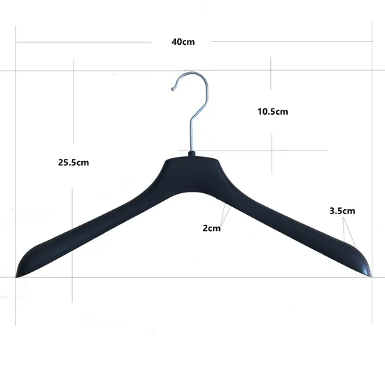 Factory Hanger with Metal Hook for Display Suit Hanger Jacket Hanger (40cm)