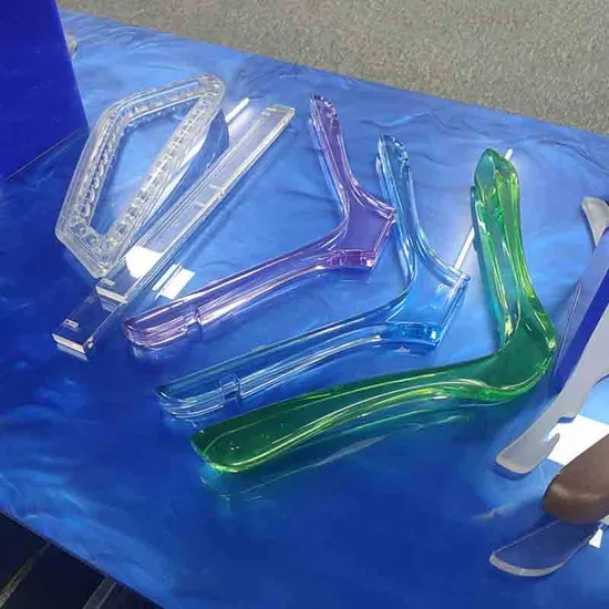 Crystal Clear High-Grade Acrylic Hanger for Closet Organization