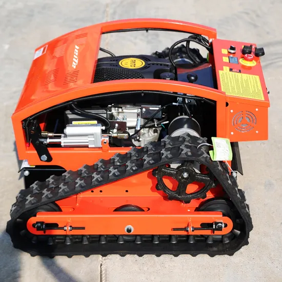 9.5HP Automatic Grass Cutter Remote Robot Control Engine Crawler Lawn Mowers