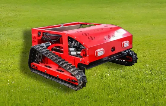 All Terrain Remote Agricultural L022-80 800mm Grass Cutter Battery-Powered Remote Control Mower Crawler Lawn Mower Type 22HP