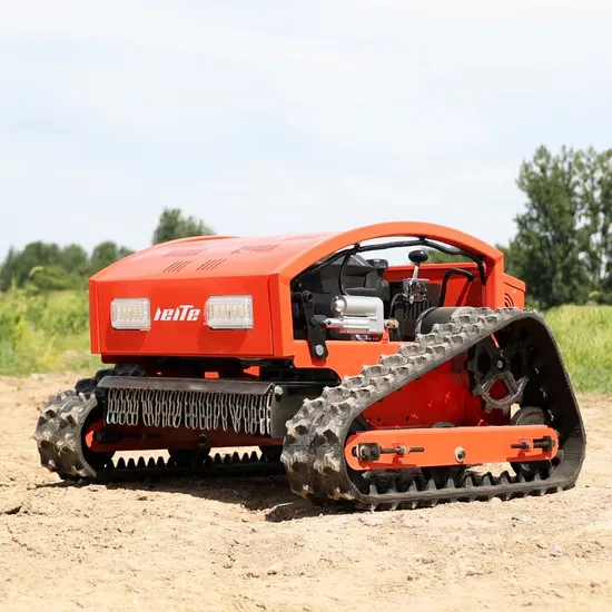 Farm Automatic Small Crawler Lawn Mower Remote Control Lawn Mower Robot Wheel Lawn Mower
