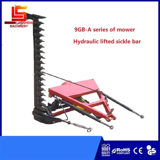 Reciprocating Mower 1.4-2.1 Meter Sickle Bar Mower for Small 4 Wheel Tractor
