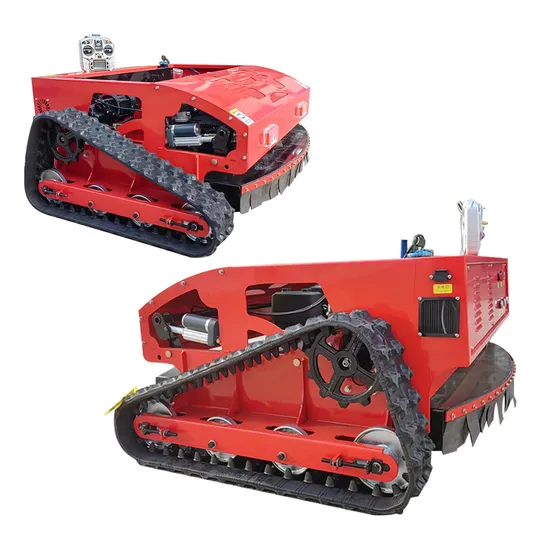 Strong Power 1000mm Cutting Width Remote Control Gasoline Engine Lawn Mower