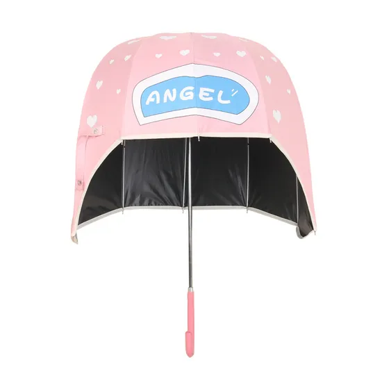 Cute Creative Helmet Umbrella for Kids