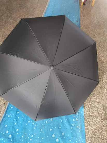 Fashion Logo Customized Waterproof Manual Double Canopy Hand Free Reversible Car Umbrella Self Standing with C Handle (JY-622)