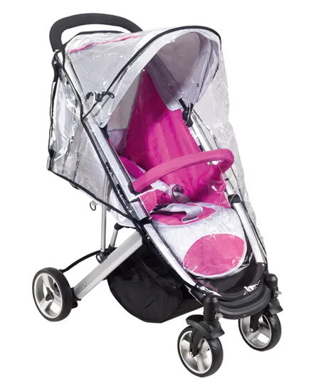 OEM PVC Waterproof Transparent Baby Stroller Rain Cover