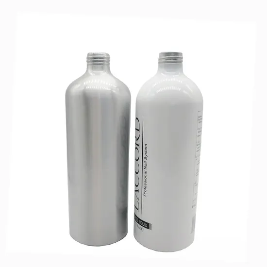 Wholesale Empty Aluminum Bottle with Lotion Pump