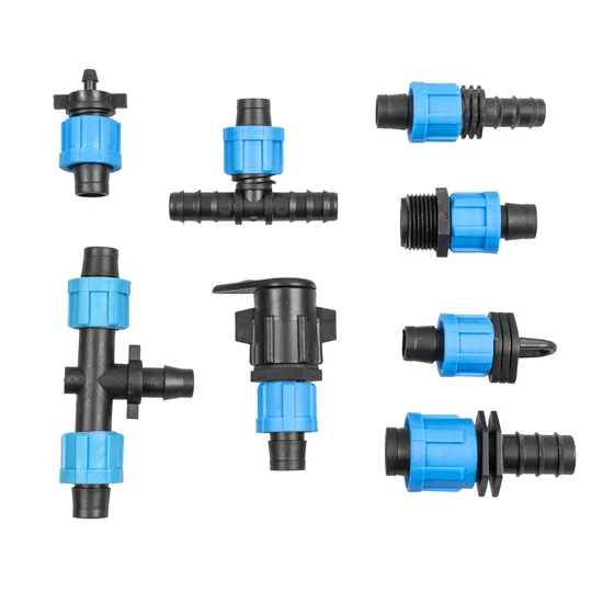 Plastic Sprinkler Dripper Fitting Irrigation System for Tape Pipe