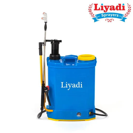 Factory Two in One Charged and Manual Plastic Power Knapsack Sprayer