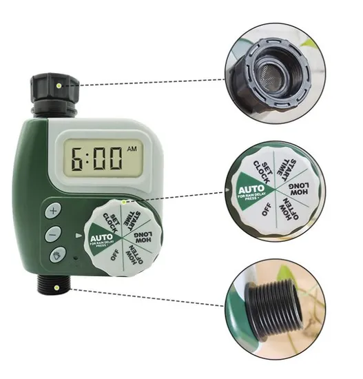 Automatic Knob Type Watering and Irrigation Controller Gardening Timer