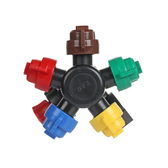 5-Heads Multi-Head Boom Sprayer Flat Fan Spray Nozzle Agricultural Crop Protection Spray Nozzle